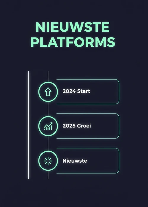 Tijdlijn van de nieuwste platforms met snelle uitbetaling: 2024 start, 2025 groei en de nieuwste aanbieders.